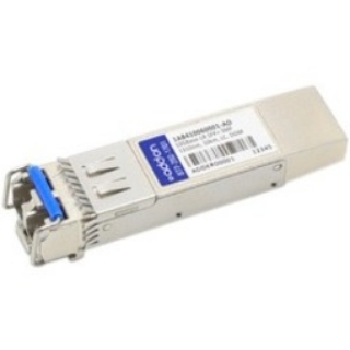 Picture of AddOn Alcatel-Lucent Nokia 1AB410060001 Compatible TAA Compliant 10GBase-LR SFP+ Transceiver (SMF, 1310nm, 10km, LC, DOM)