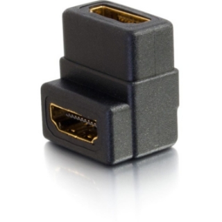 Picture of C2G Right Angle HDMI Adapter - HDMI Coupler - Female to Female