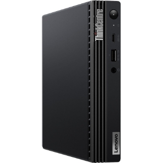 Picture of Lenovo ThinkCentre M70q 11T3000BUS Desktop Computer - Intel Core i5 12th Gen i5-12400T Hexa-core (6 Core) 1.80 GHz - 8 GB RAM DDR4 SDRAM - 256 GB M.2 PCI Express NVMe 4.0 SSD - Tiny - Black