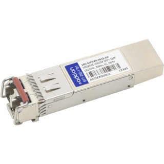 Picture of Brocade (Formerly) 10G-SFPP-ZR-1610 Compatible TAA Compliant 10GBase-CWDM SFP+ Transceiver (SMF, 1610nm, 80km, LC, DOM)