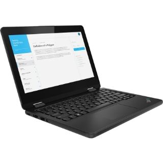 Picture of Lenovo ThinkPad Yoga 11e 6th Gen 20SF0004US 11.6" Touchscreen Convertible 2 in 1 Notebook - HD - 1366 x 768 - Intel Core i5 8th Gen i5-8200Y Dual-core (2 Core) 1.30 GHz - 8 GB Total RAM - 256 GB SSD - Black