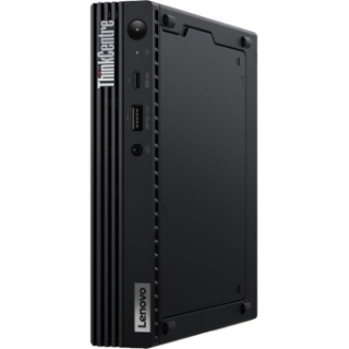 Picture of Lenovo ThinkCentre M70q 11DT009YUS Desktop Computer - Intel Pentium G6400T Dual-core (2 Core) 3.40 GHz - 4 GB RAM DDR4 SDRAM - 500 GB HDD - Tiny - Raven Black