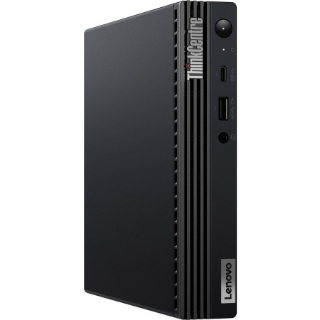 Picture of Lenovo ThinkCentre M80q 11DN005MUS Desktop Computer - Intel Core i7 10th Gen i7-10700T Octa-core (8 Core) 2 GHz - 16 GB RAM DDR4 SDRAM - 256 GB M.2 PCI Express NVMe SSD - Tiny - Raven Black