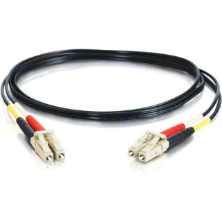 Picture of C2G-1m LC-LC 62.5/125 OM1 Duplex Multimode PVC Fiber Optic Cable - Black