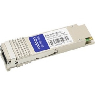 Picture of Brocade (Formerly) 40G-QSFP-SR4 Compatible TAA Compliant 40GBase-SR4 QSFP+ Transceiver (MMF, 850nm, 150m, MPO, DOM)