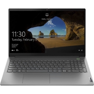 Picture of Lenovo ThinkBook 15 G3 ACL 21A4014PUS 15.6" Notebook - Full HD - 1920 x 1080 - AMD Ryzen 5 5500U Hexa-core (6 Core) 2.10 GHz - 8 GB Total RAM - 256 GB SSD - Mineral Gray