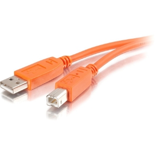 Picture of C2G 2m USB 2.0 A/B Cable - Orange