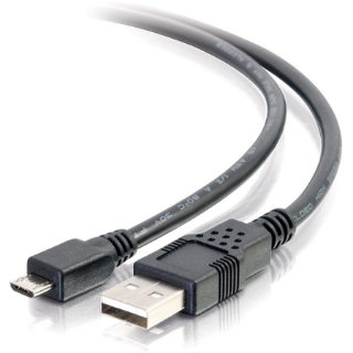 Picture of C2G 3m USB Charging Cable - USB A to Micro-B - USB Phone Cable - 10ft