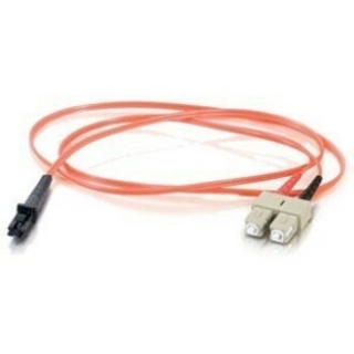 Picture of C2G-6m MTRJ-SC 62.5/125 OM1 Duplex Multimode PVC Fiber Optic Cable - Orange