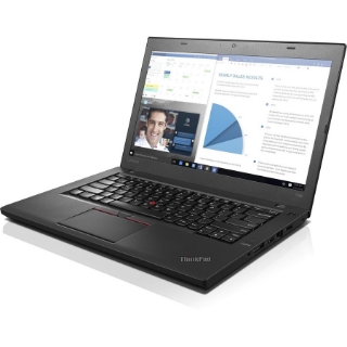 Picture of Lenovo ThinkPad T460 20FN002UUS 14" Notebook - 1920 x 1080 - Intel Core i5 6th Gen i5-6300U Dual-core (2 Core) 2.40 GHz - 4 GB Total RAM - 180 GB SSD - Black