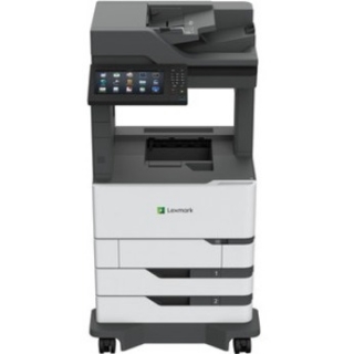 Picture of Lexmark MX820 MX826ade Laser Multifunction Printer-Monochrome-Copier/Fax/Scanner-70 ppm Mono Print-1200x1200 Print-Automatic Duplex Print-350000 Pages Monthly-1200 sheets Input-Color Scanner-600 Optical Scan-Monochrome Fax-Gigabit Ethernet