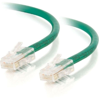 Picture of C2G-14ft Cat5E Non-Booted Crossover Unshielded (UTP) Network Patch Cable - Green