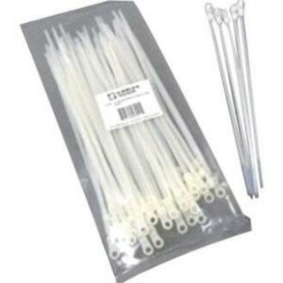 Picture of C2G 8in Screw-Mountable Cable Ties - 50pk