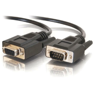 Picture of C2G 50ft DB9 M/F Extension Cable - Black