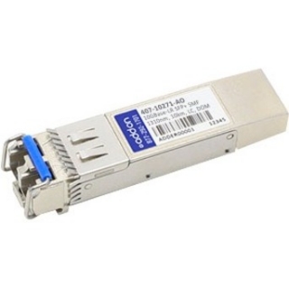 Picture of AddOn Dell 407-10271 Compatible TAA Compliant 10GBase-LR SFP+ Transceiver (SMF, 1310nm, 10km, LC, DOM)