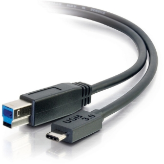 Picture of C2G 10ft USB C to USB B Cable - USB 3.2 - 5Gbps - M/M