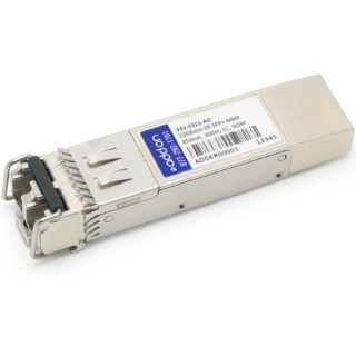 Picture of AddOn Dell 331-5311 Compatible TAA Compliant 10GBase-SR SFP+ Transceiver (MMF, 850nm, 300m, LC, DOM)