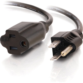 Picture of C2G 25ft Power Extension Cord - Outlet Saver - 18 AWG