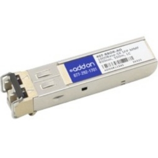 Picture of AddOn Dell 407-BBOR Compatible TAA Compliant 1000Base-SX SFP Transceiver (MMF, 850nm, 550m, LC)