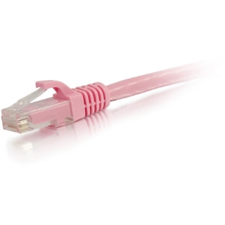 Picture of C2G 15ft Cat6a Snagless Unshielded (UTP) Network Patch Ethernet Cable-Pink