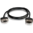 Picture of C2G 10ft Serial RS232 DB9 Cable with Low Profile Connectors M/F - In-Wall CMG-Rated