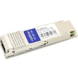 Picture of AddOn Dell 407-BBOZ Compatible TAA Compliant 40GBase-SR4 QSFP+ Transceiver (MMF, 850nm, 150m, MPO, DOM)