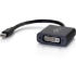 Picture of C2G Mini DisplayPort to DVI Adapter - Mini DP to DVI-D Active Converter - Black