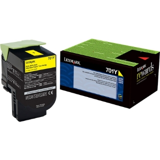 Picture of Lexmark 701Y Toner Cartridge