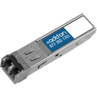 Picture of AddOn Allied Telesis AT-SPSX/I Compatible TAA Compliant 1000Base-SX SFP Transceiver (MMF, 850nm, 550m, LC, DOM, Rugged)