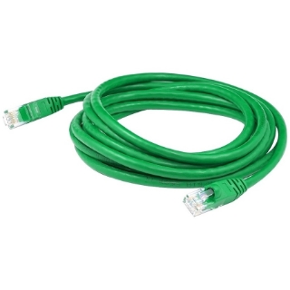 Picture of AddOn 6ft RJ-45 (Male) to RJ-45 (Male) Green Cat6A UTP PVC Copper Patch Cable