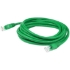 Picture of AddOn 6ft RJ-45 (Male) to RJ-45 (Male) Green Cat6A UTP PVC Copper Patch Cable