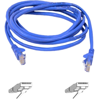 Picture of Belkin Cat6 Snagless Patch Cable, 5 Feet Blue