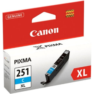 Picture of Canon CLI-251XL Original Ink Cartridge - Cyan