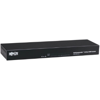 Picture of Tripp Lite 16-Port Cat5 KVM Switch VGA USB PS/2 1URM Rackmount