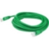 Picture of AddOn 5ft RJ-45 (Male) to RJ-45 (Male) Straight Green Cat5e UTP PVC Copper Patch Cable