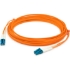 Picture of AddOn 15m LC (Male) to LC (Male) Orange OM4 Duplex Fiber OFNR (Riser-Rated) Patch Cable