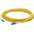 Picture of AddOn 15m ALC (Male) to LC (Male) Yellow OS2 Duplex Fiber OFNR (Riser-Rated) Patch Cable