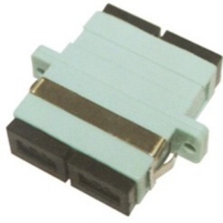 Picture of AddOn SC Female to SC Female MMF OM3 Duplex Fiber Optic Adapter