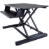 Picture of StarTech.com Sit Stand Desk Converter - Keyboard Tray - Height Adjustable Ergonomic Desktop/Tabletop Standing Desk - Large 35"x21" Surface