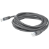 Picture of AddOn 7ft RJ-45 (Male) to RJ-45 (Male) Straight Gray Cat6A UTP PVC Copper Patch Cable