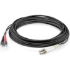 Picture of AddOn 2m LC (Male) to ST (Male) Black OM3 Duplex Plenum-Rated Fiber Patch Cable