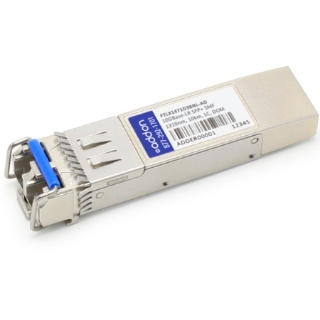 Picture of AddOn Finisar FTLX1471D3BNL Compatible TAA Compliant 10GBase-LR SFP+ Transceiver (SMF, 1310nm, 10km, LC, DOM, Rugged)
