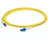 Picture of AddOn 80m LC (Male) to LC (Male) Straight Yellow OS2 Simplex LSZH Fiber Patch Cable