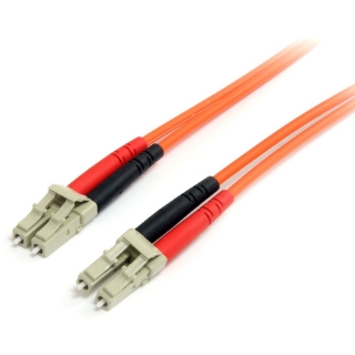 Picture of StarTech.com 1m Fiber Optic Cable - Multimode Duplex 62.5/125 - LSZH - LC/LC - OM1 - LC to LC Fiber Patch Cable