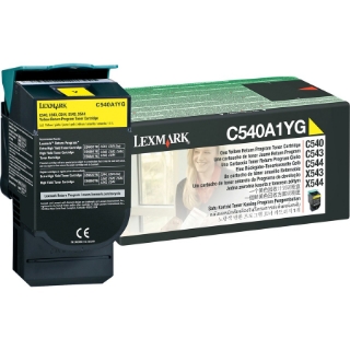 Picture of Lexmark C540A1YG Original Toner Cartridge