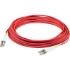 Picture of AddOn 1m LC (Male) to LC (Male) Red OM3 Duplex Fiber OFNR (Riser-Rated) Patch Cable