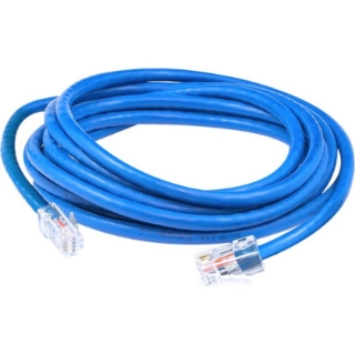 Picture of AddOn 5ft RJ-45 (Male) to RJ-45 (Male) Blue Snagless Cat6A STP PVC Copper Patch Cable