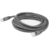 Picture of AddOn 50ft RJ-45 (Male) to RJ-45 (Male) Straight Gray Cat5e UTP PVC Copper Patch Cable