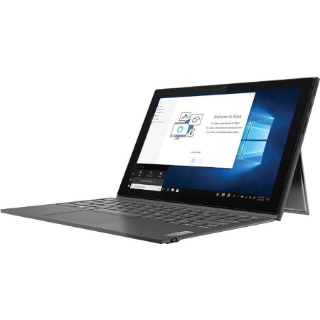 Picture of Lenovo IdeaPad Duet 3 10IGL05 82AT00LJUS 10.3" Touchscreen Hybrid 2 in 1 Notebook - WUXGA - 1920 x 1200 - Intel Pentium Silver N5030 Quad-core (4 Core) 1.10 GHz - 8 GB Total RAM - 128 GB Flash Memory - Graphite Gray