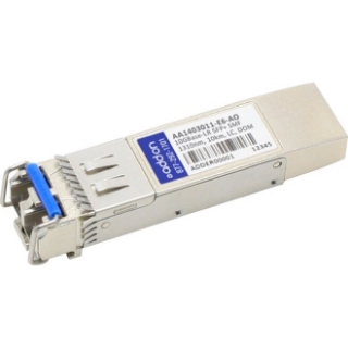 Picture of AddOn Avaya/Nortel AA1403011-E6 Compatible TAA Compliant 10GBase-LR SFP+ Transceiver (SMF, 1310nm, 10km, LC, DOM)